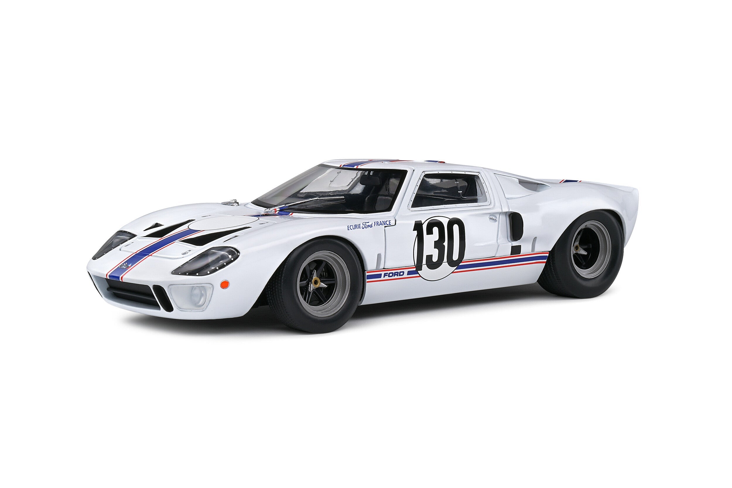 Ford GT40 MK1 White Targa Florio 1967 1:18 scale model car