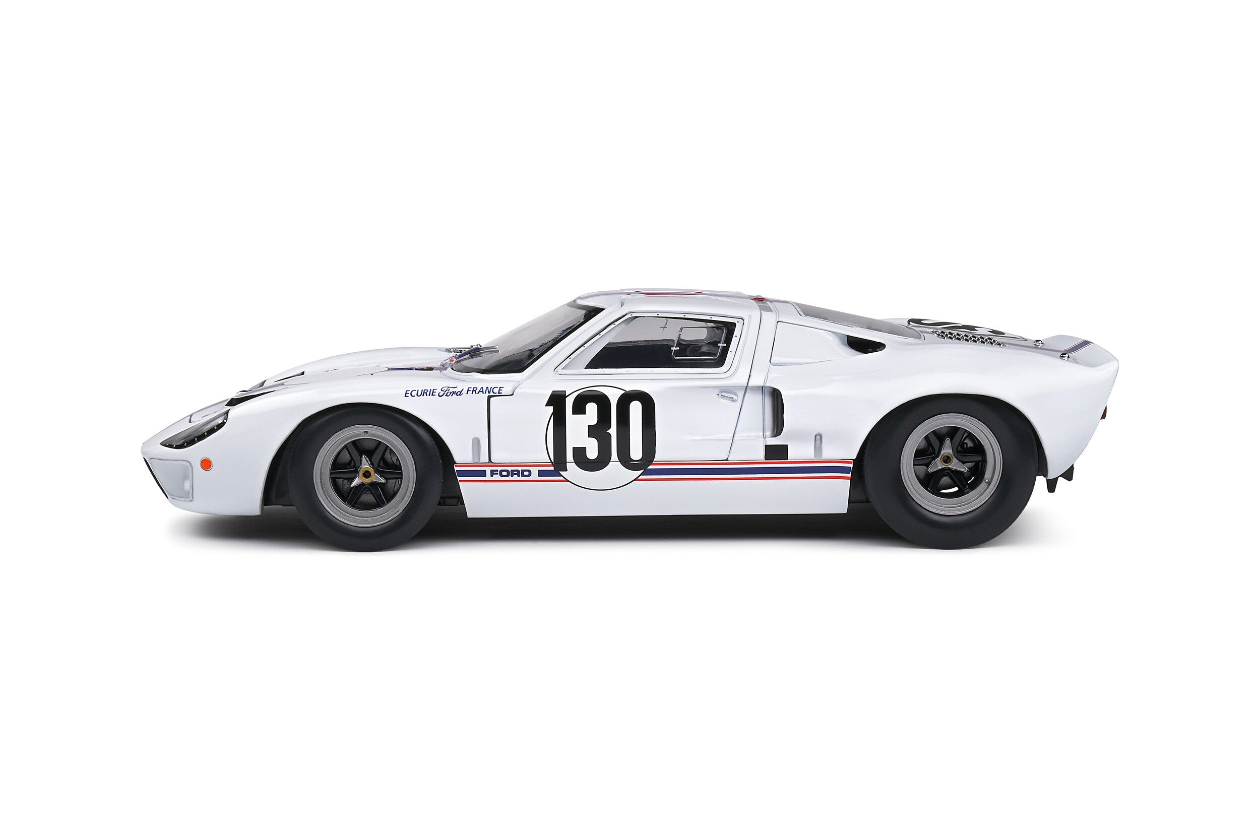 Ford GT40 MK1 White Targa Florio 1967 1:18 scale model car