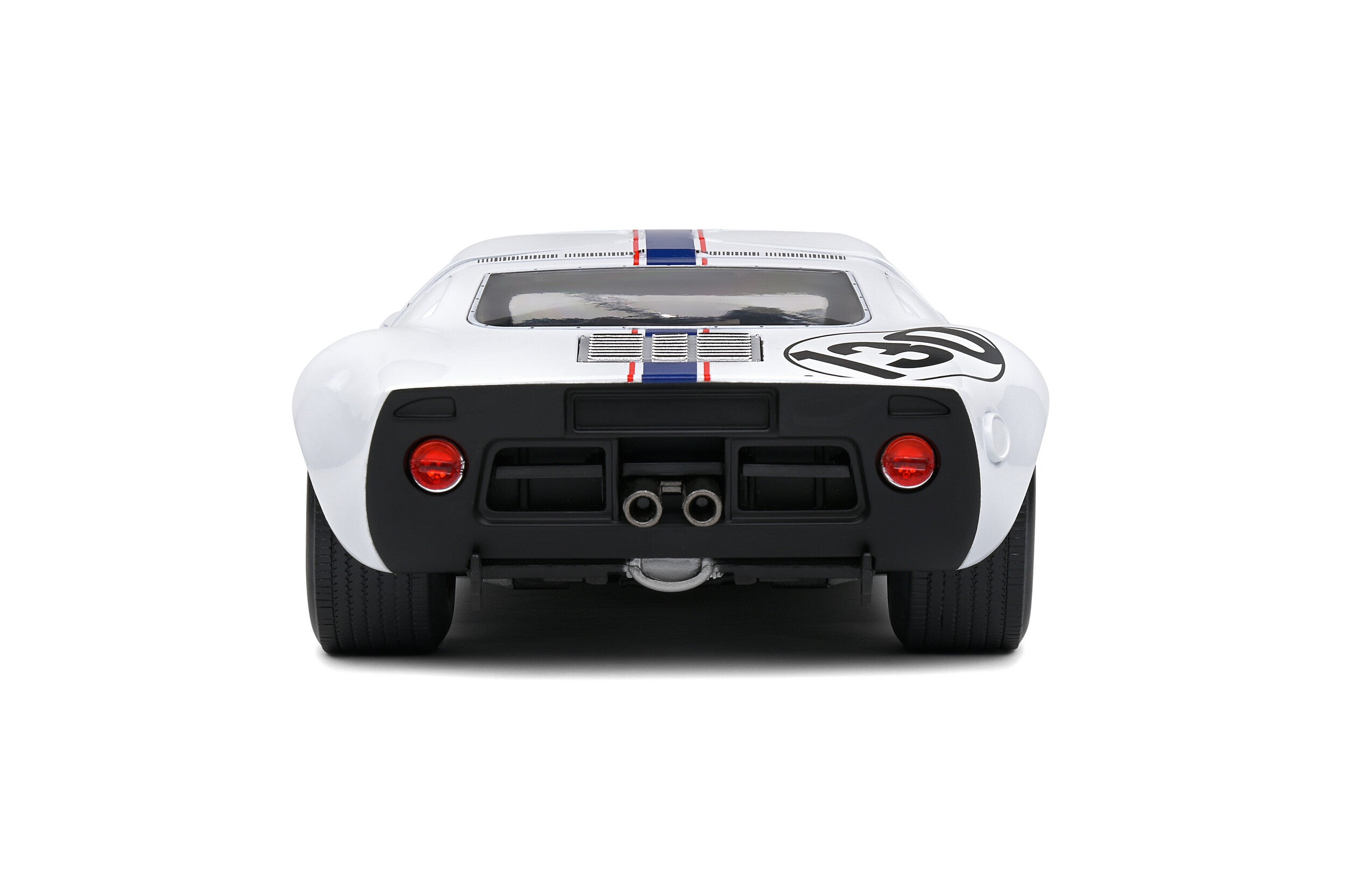 Ford GT40 MK1 White Targa Florio 1967 1:18 scale model car
