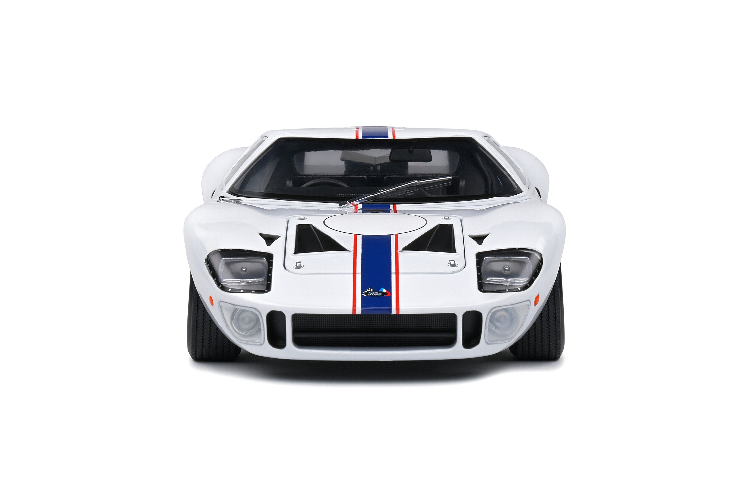 Ford GT40 MK1 White Targa Florio 1967 1:18 scale model car