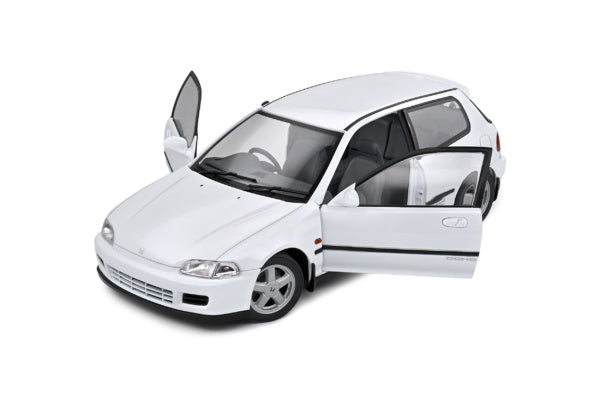 Honda Civic (EG6) White 1991 1:18 scale model car