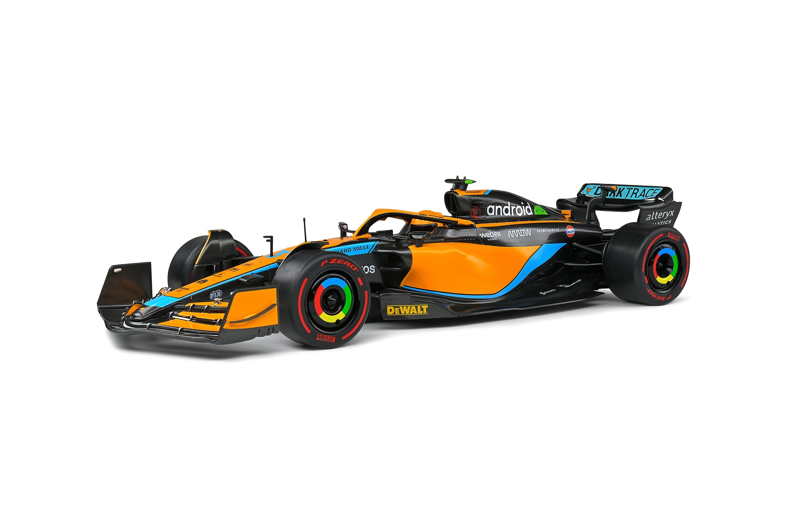 McLaren MCL36 D.RICCIARDO Orange Australia GP 2022 1:18 scale model car