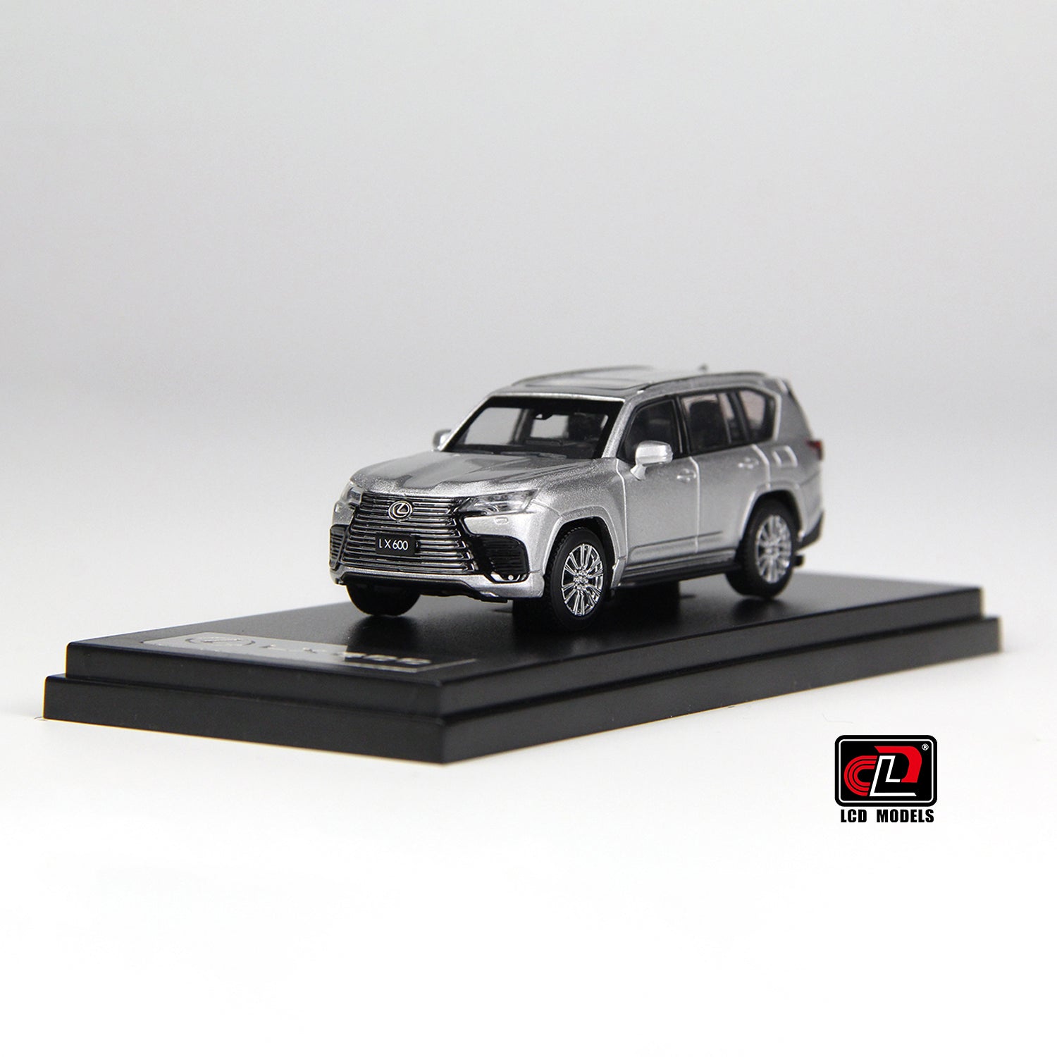 Lexus LX600 Silver 1:64 scale model car -  LCD Model