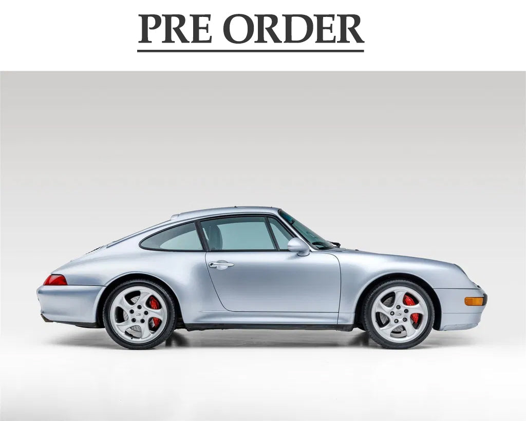 Porsche 911 (993) 4S Polar Silver 1996 1:18 scale model car