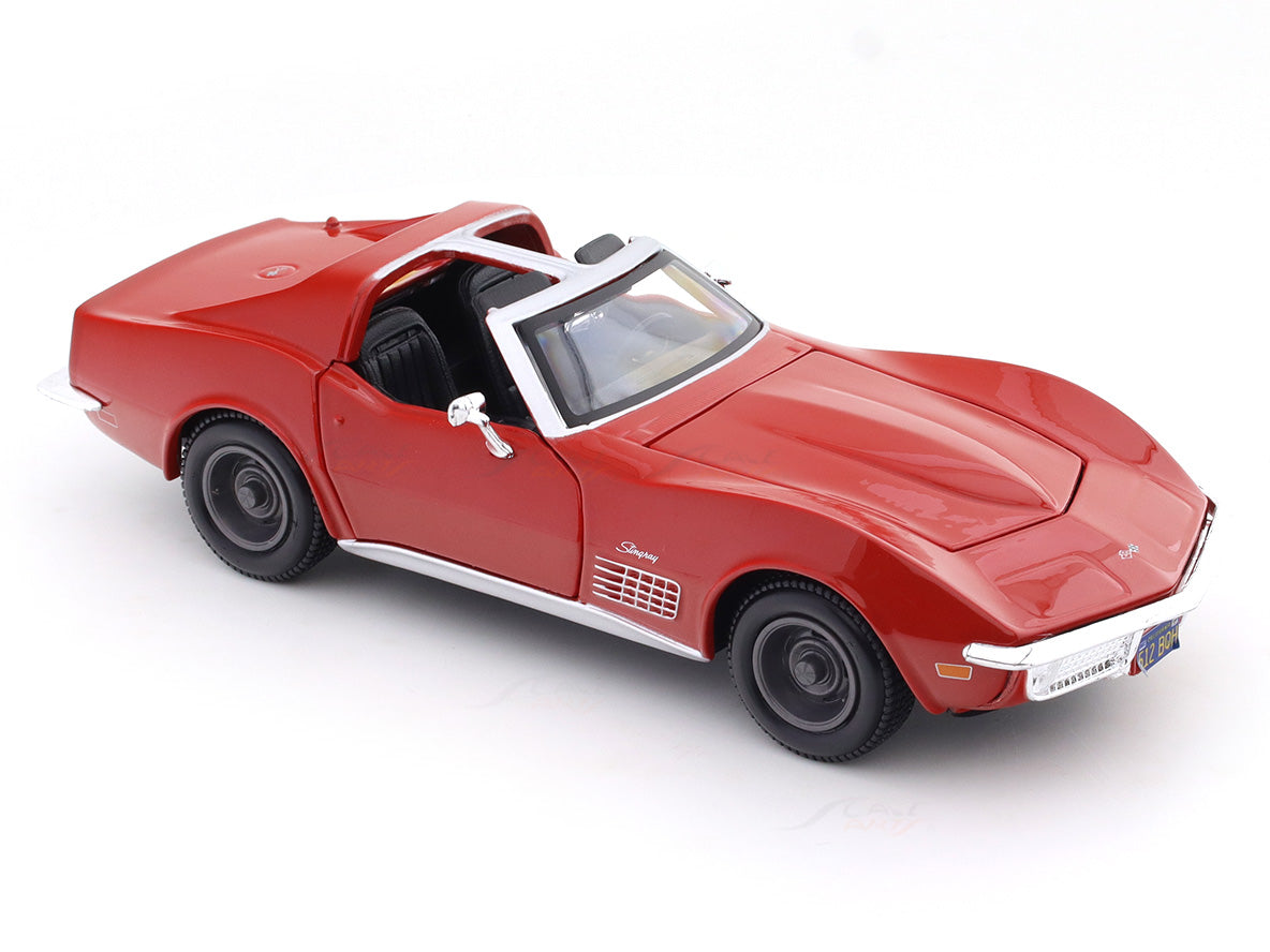1970 Chevrolet Corvette red 1:24 Maisto licensed diecast Scale Model car collectible