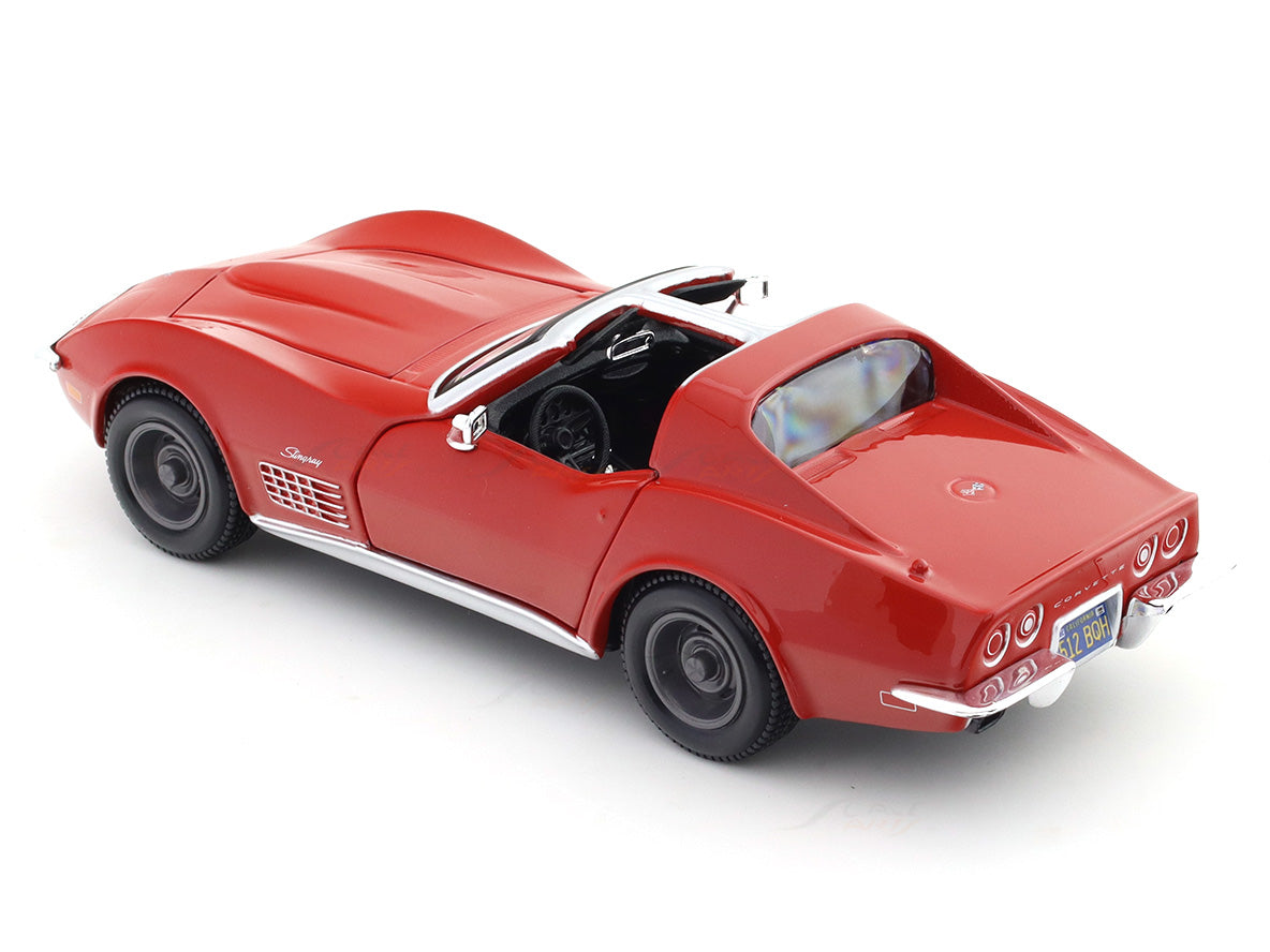 1970 Chevrolet Corvette red 1:24 Maisto licensed diecast Scale Model car collectible