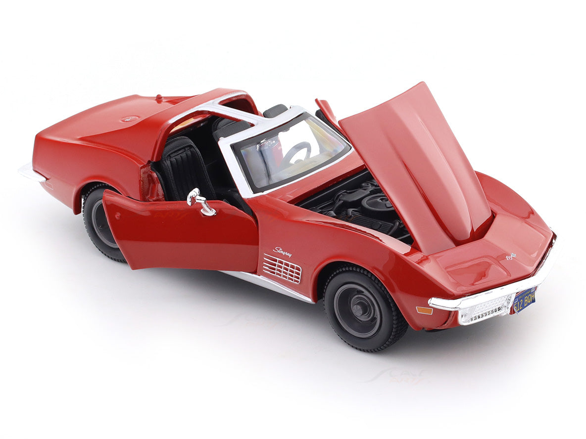 1970 Chevrolet Corvette red 1:24 Maisto licensed diecast Scale Model car collectible