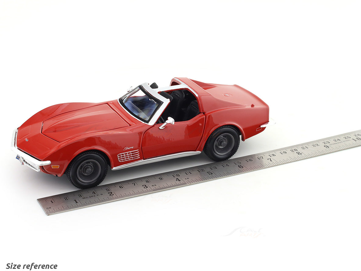 1970 Chevrolet Corvette red 1:24 Maisto licensed diecast Scale Model car collectible