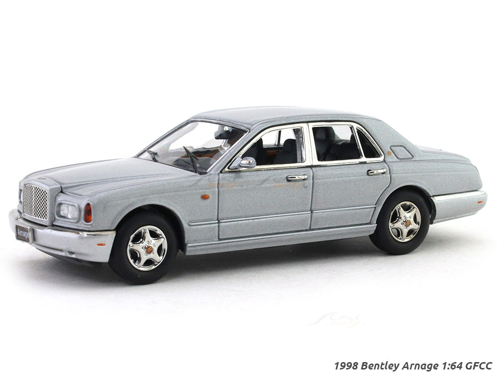 1998 Bentley Arnage silver 1:64 GFCC diecast scale miniature car