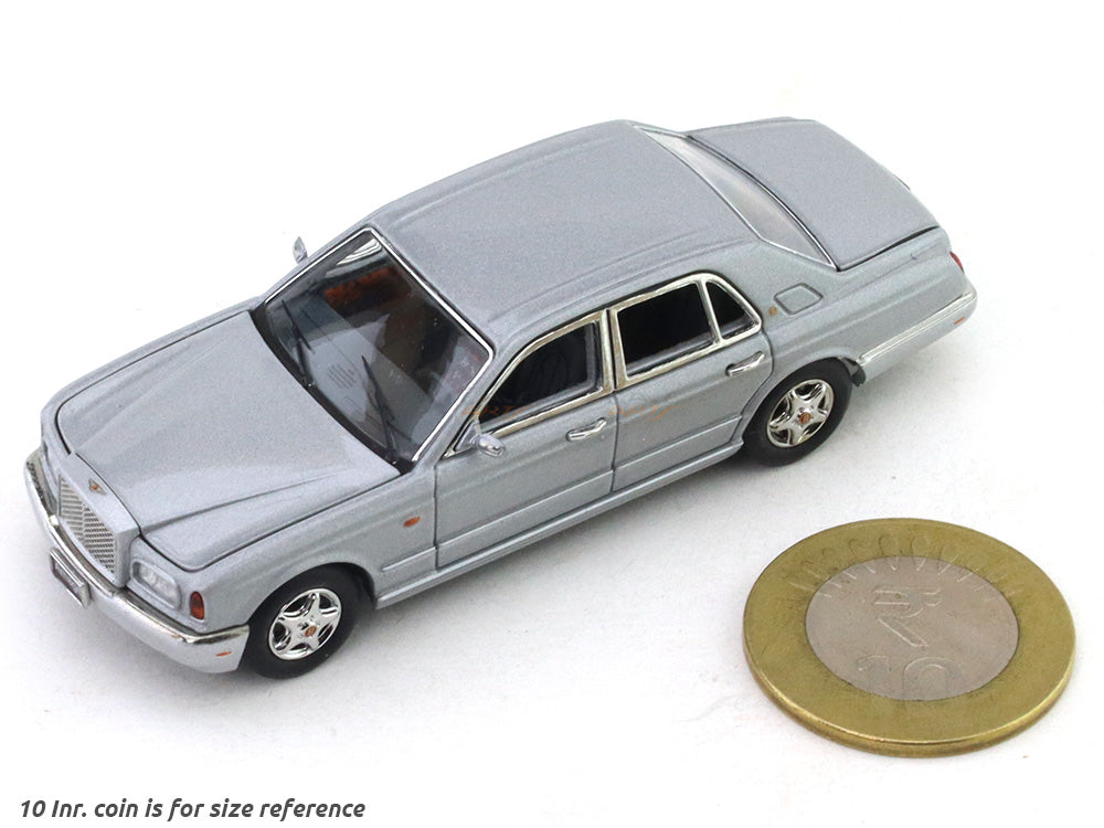 1998 Bentley Arnage silver 1:64 GFCC diecast scale miniature car