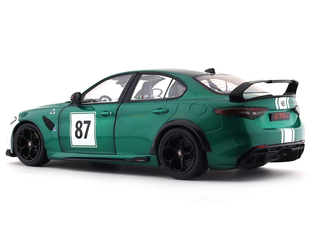 2021 Alfa Romeo Giulia GTA #87 Hommage Nurburgring 1:18 Solido diecast Scale Model collectible