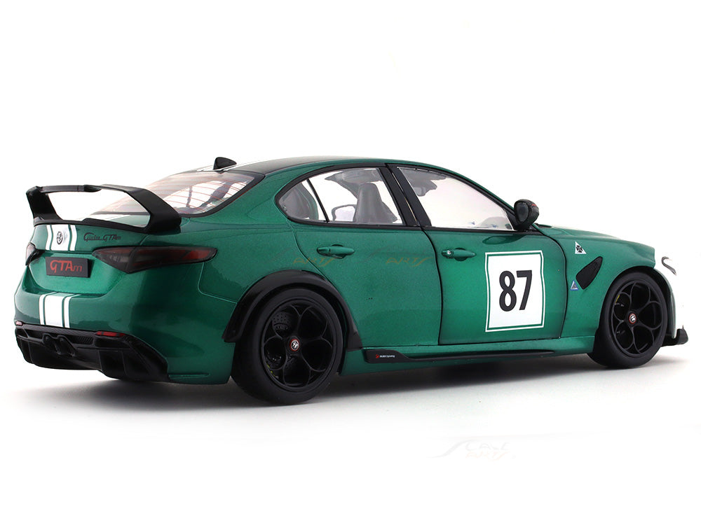 2021 Alfa Romeo Giulia GTA #87 Hommage Nurburgring 1:18 Solido diecast Scale Model collectible