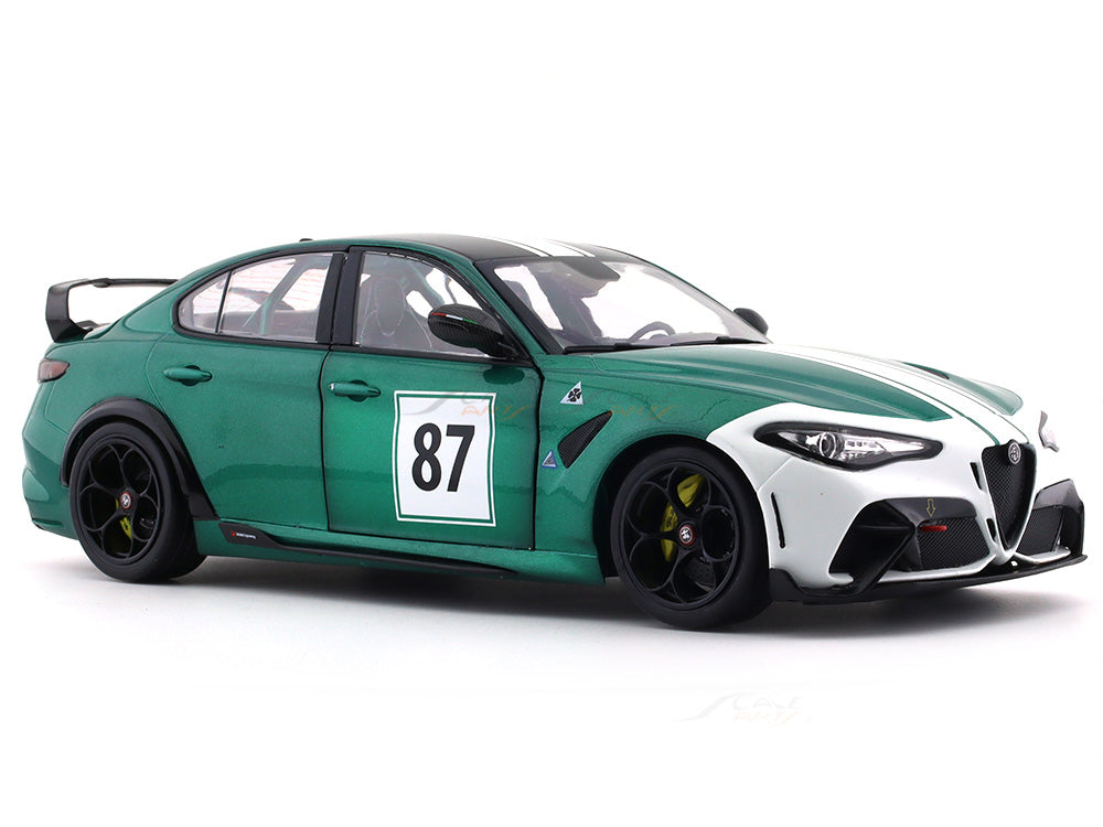 2021 Alfa Romeo Giulia GTA #87 Hommage Nurburgring 1:18 Solido diecast Scale Model collectible