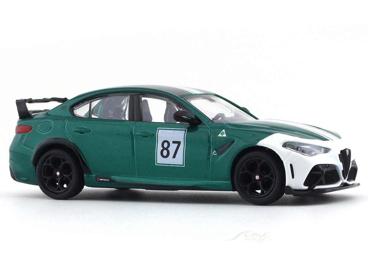 2021 Alfa-Romeo Giulia GTAm 1:43 Bburago scale model car collectible