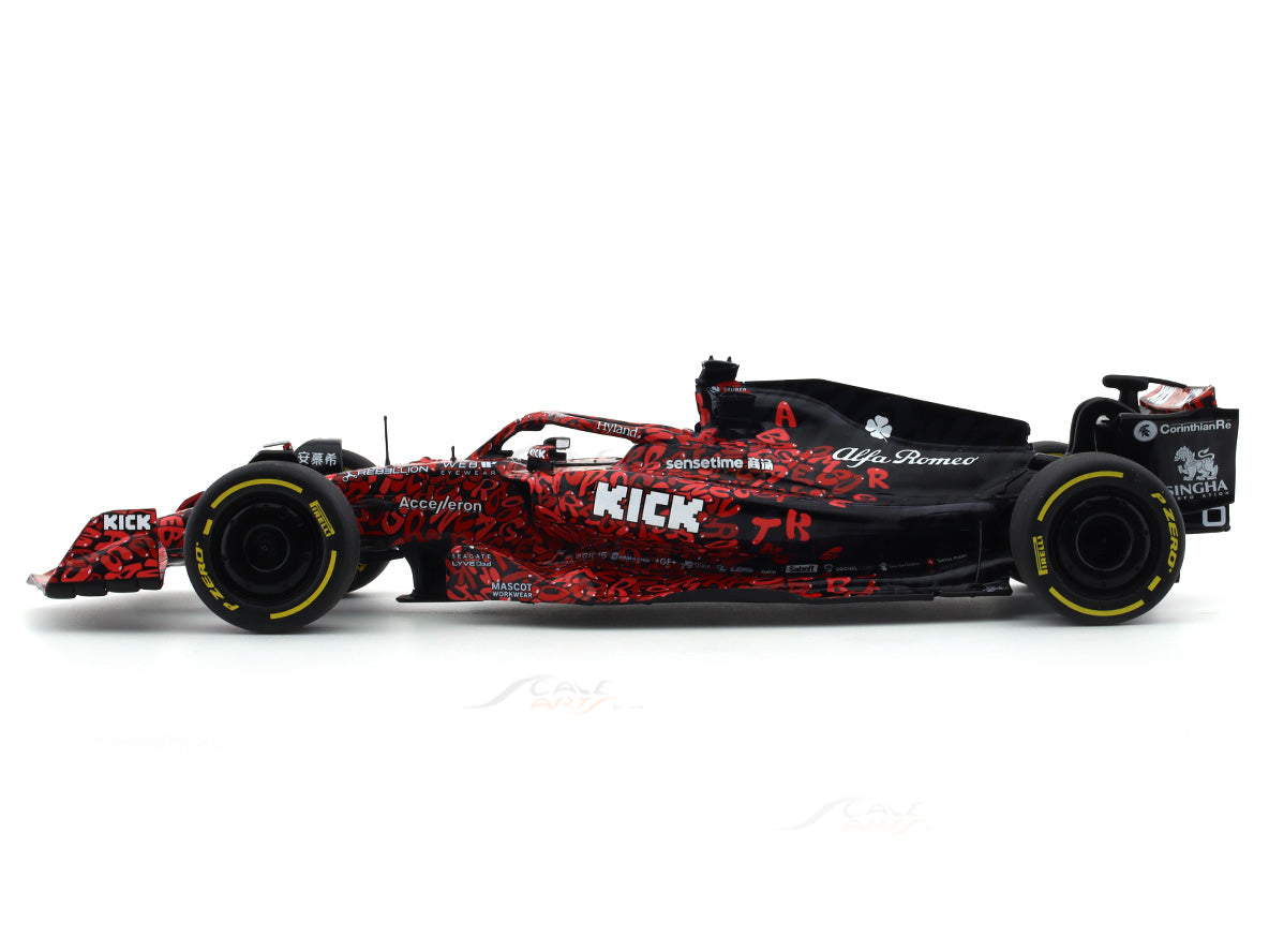 2023 Alfa-Romeo C42 BOOGIE Art Car 1:18 diecast scale model car collectible