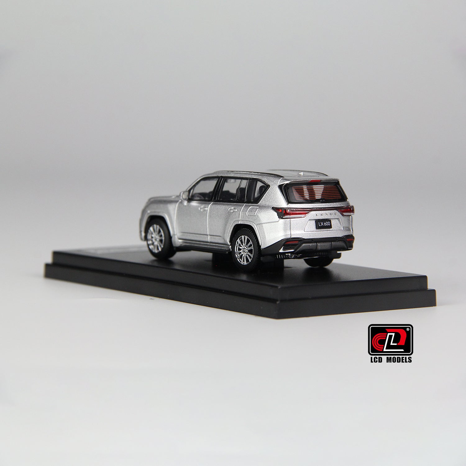 Lexus LX600 Silver 1:64 scale model car -  LCD Model
