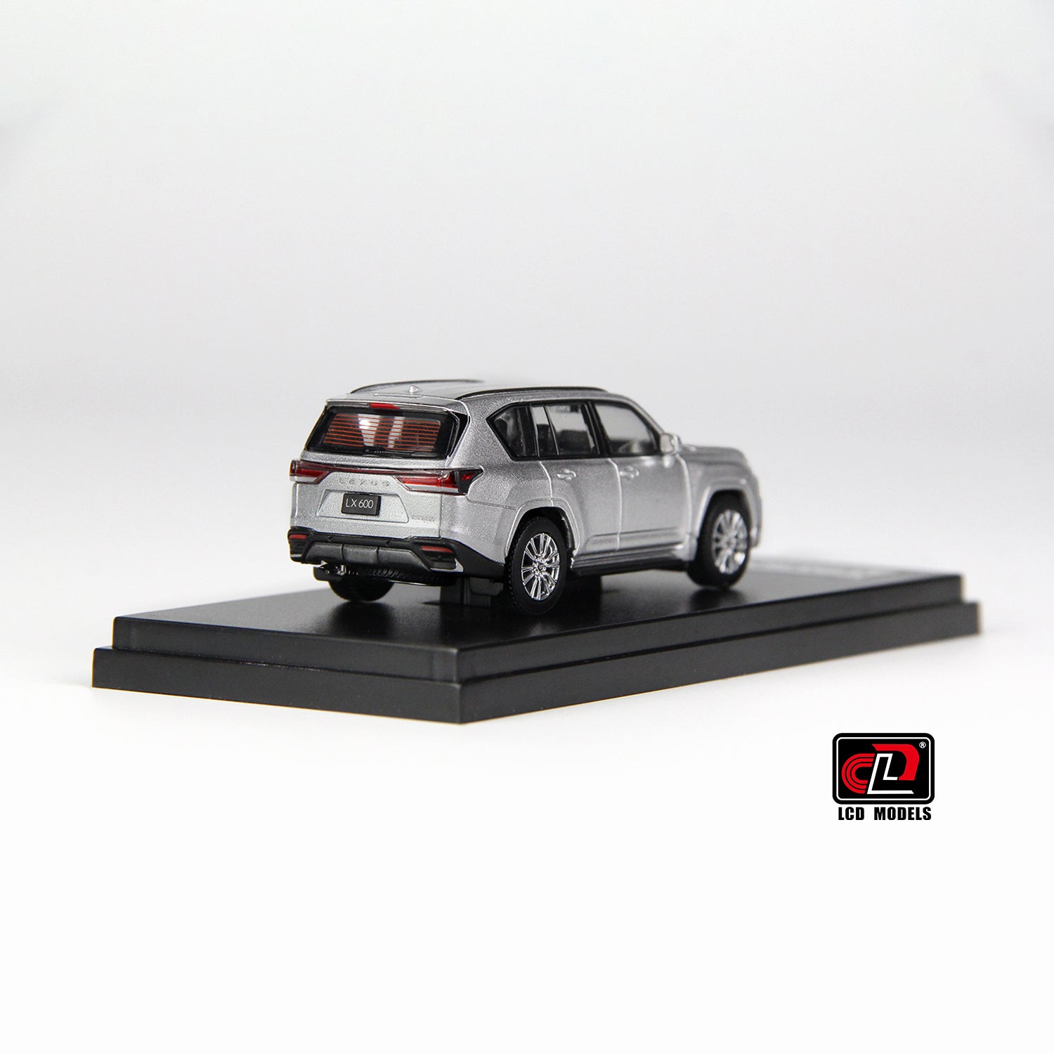 Lexus LX600 Silver 1:64 scale model car -  LCD Model