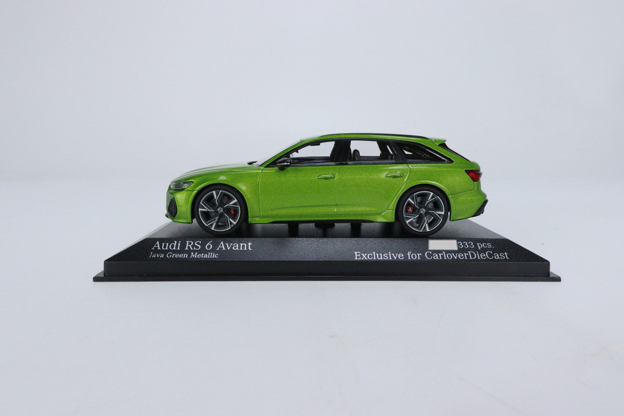 Audi RS6 Avant Java Green 1:43 scale model car - Minichamps