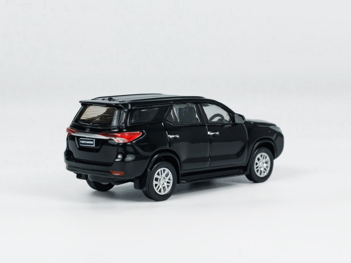 Toyota Fortuner 2018 - Black (RHD) 1:64 scale model car