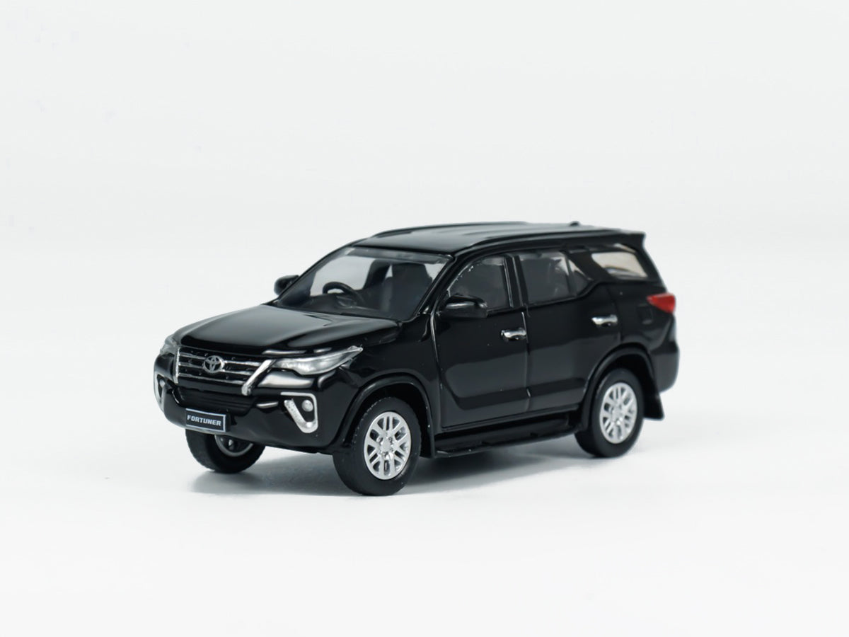 Toyota Fortuner 2018 - Black (RHD) 1:64 scale model car