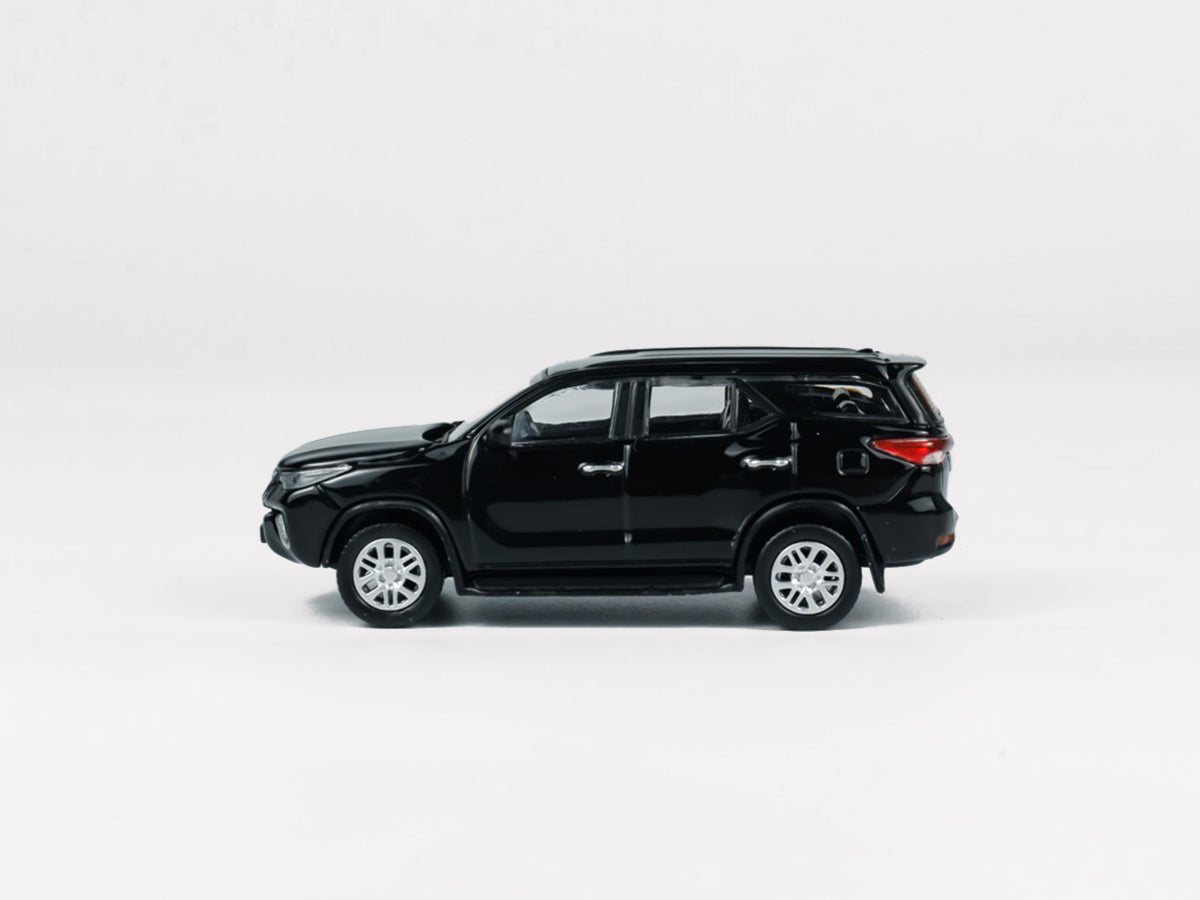 Toyota Fortuner 2018 - Black (RHD) 1:64 scale model car