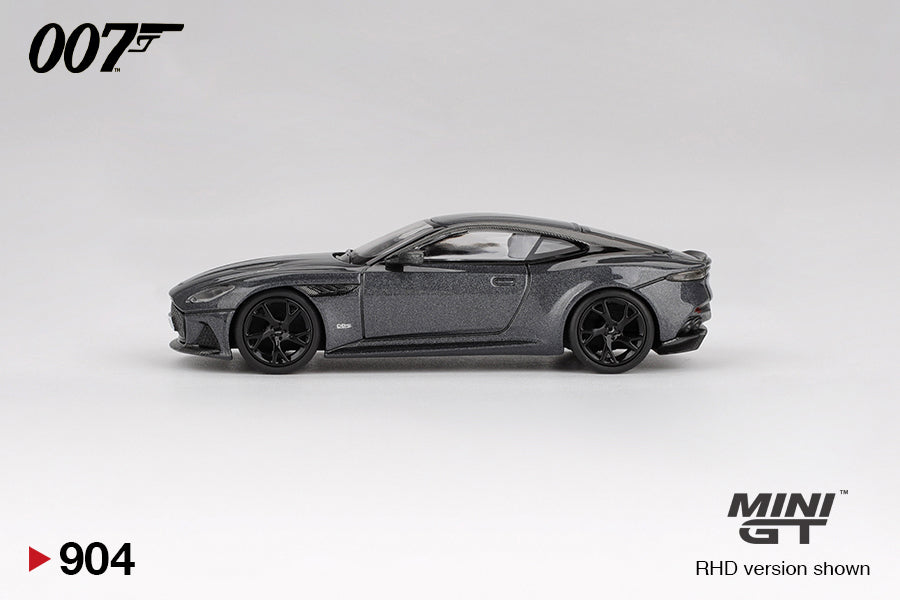 Aston Martin DBS no time to die 1:64 scale model car - Mini GT