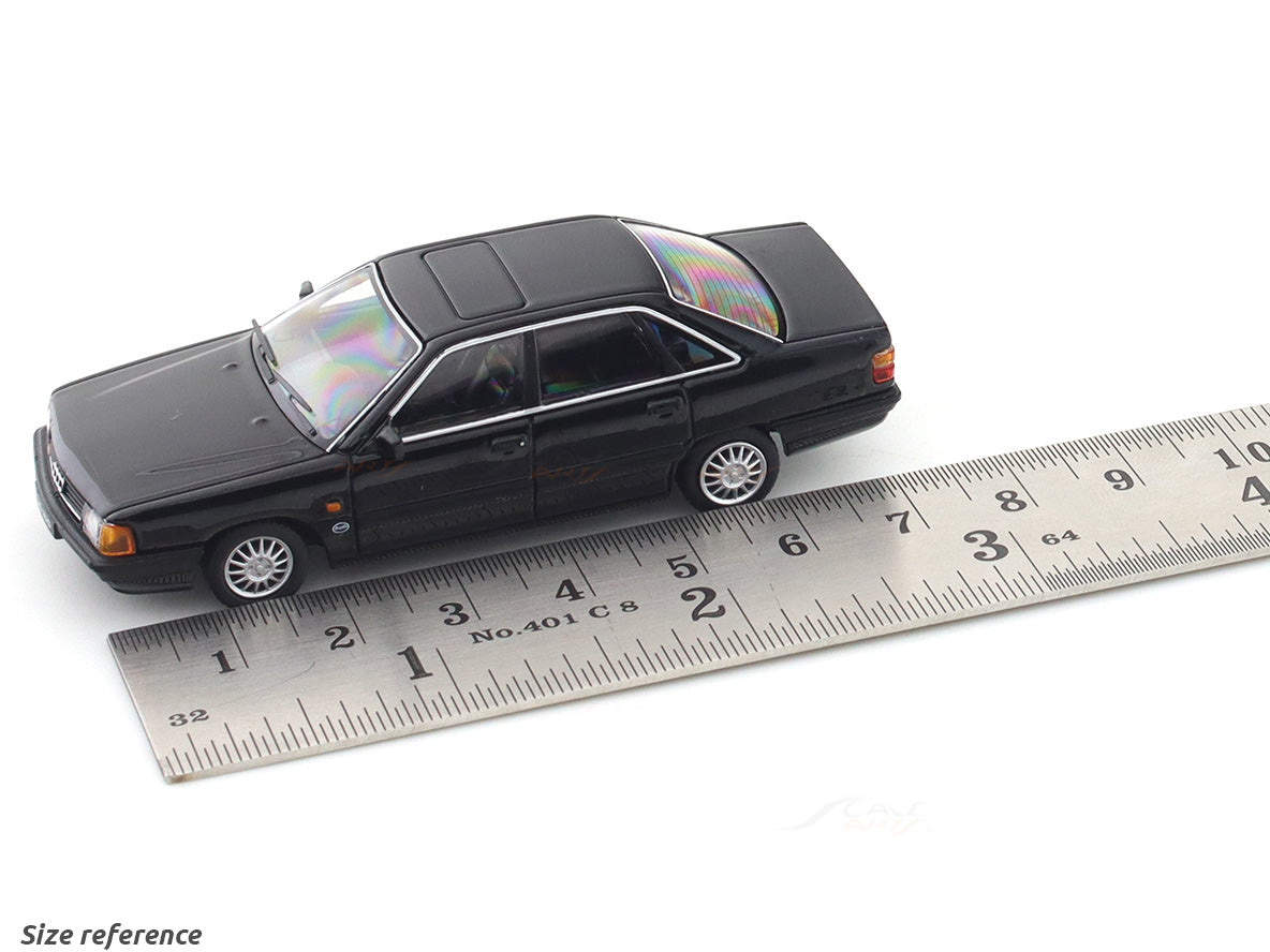 Audi 100 black 1:64 Rhino Model diecast scale model miniature car collectible