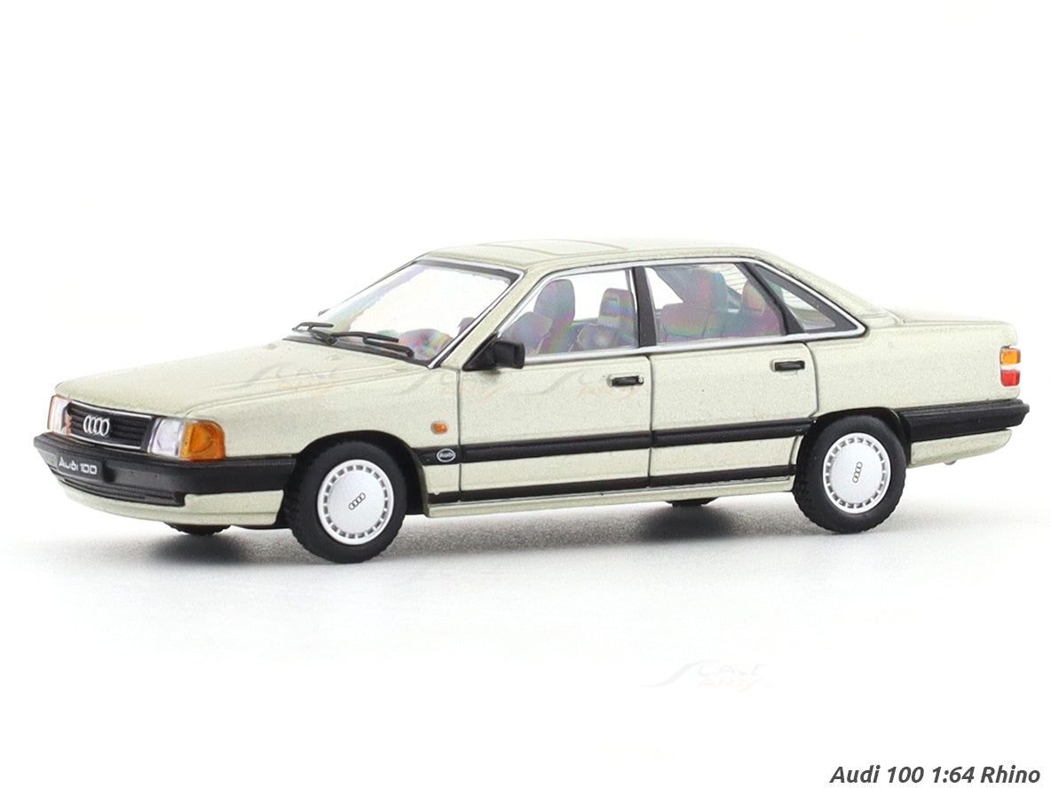 Audi 100 green 1:64 Rhino Model diecast scale model miniature car collectible