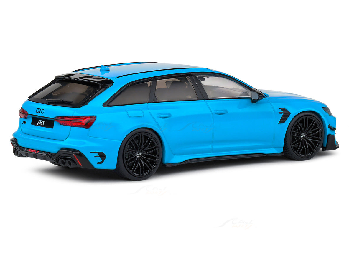 Audi ABT RS6 R Miami Blue 1:43 Solido licensed diecast Scale Model collectible