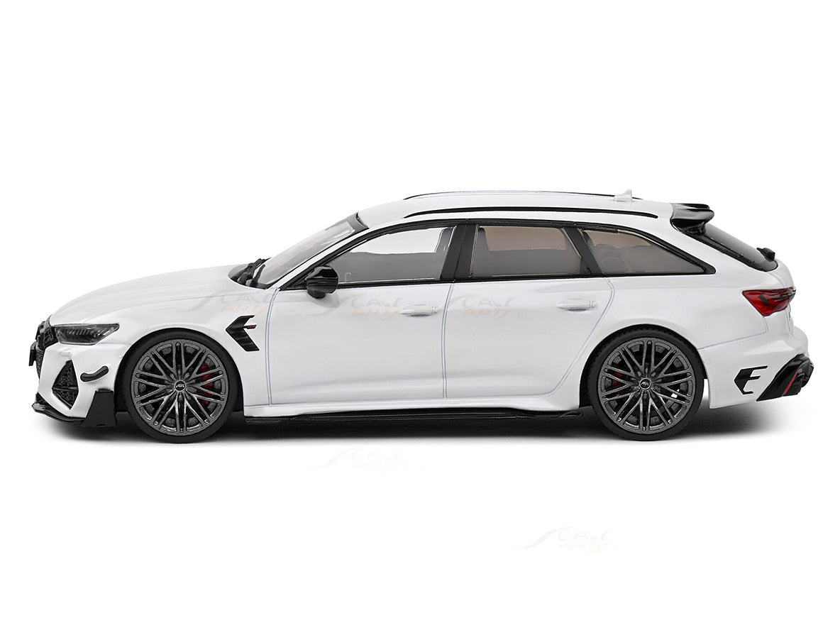 Audi ABT RS6 R Ibis White 1:43 Solido licensed diecast Scale Model collectible