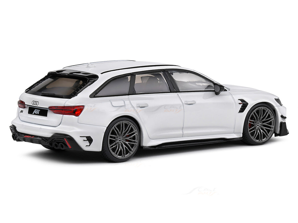 Audi ABT RS6 R Ibis White 1:43 Solido licensed diecast Scale Model collectible