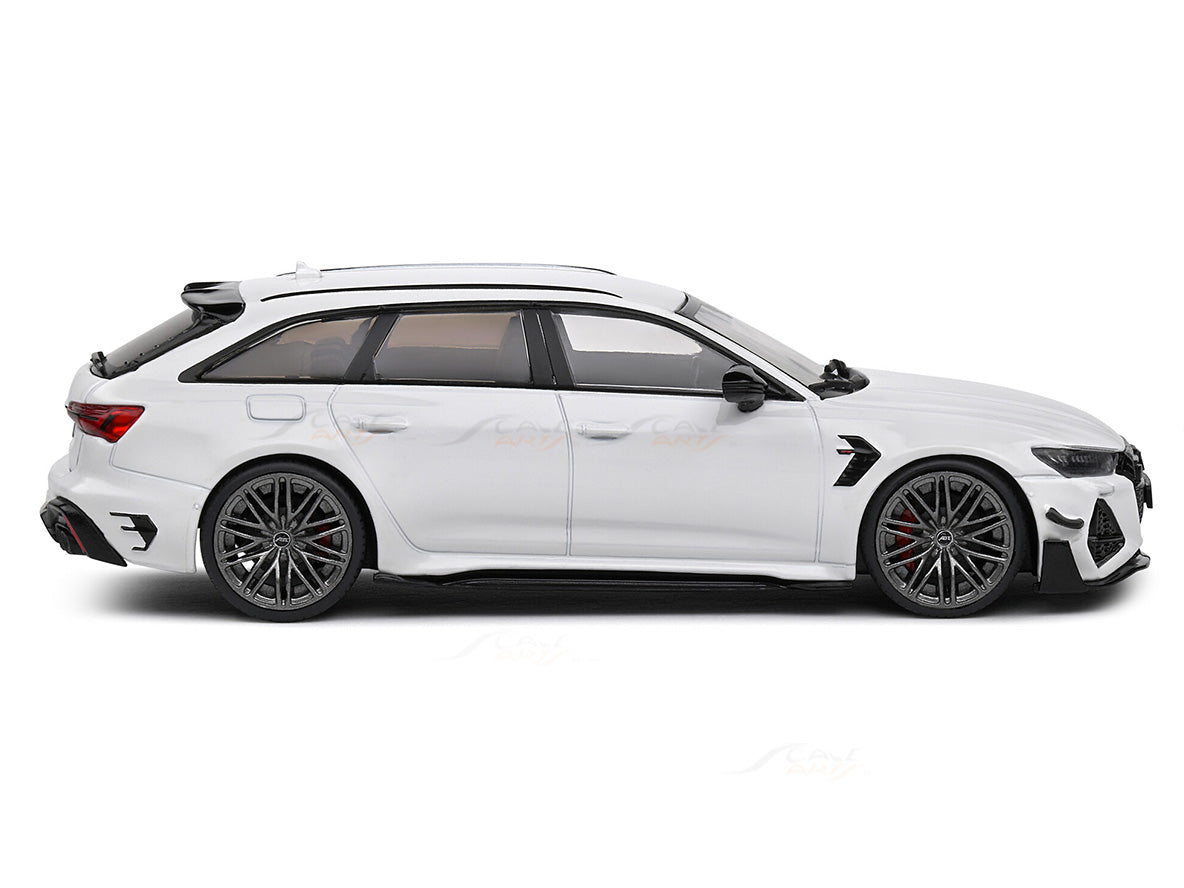 Audi ABT RS6 R Ibis White 1:43 Solido licensed diecast Scale Model collectible