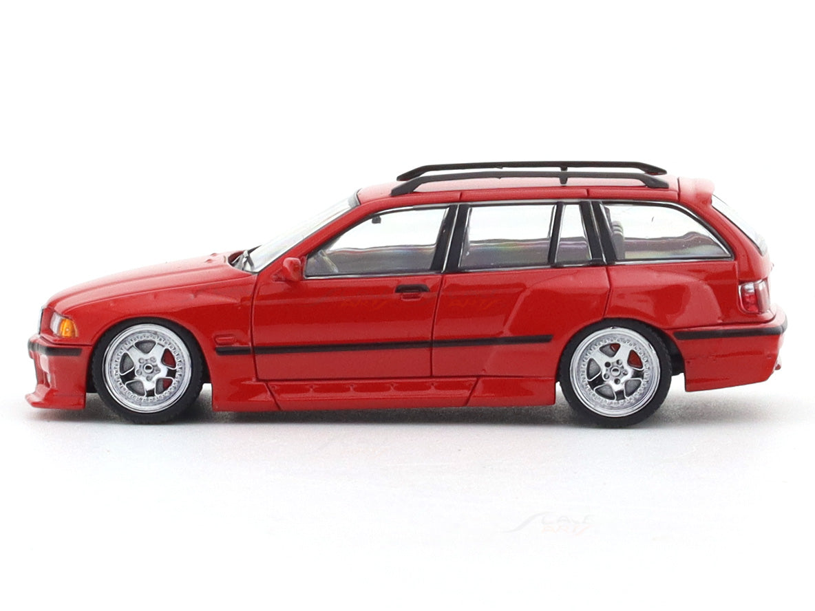 BMW M3 E36 red 1:64 Mortal diecast scale model miniature car collectible