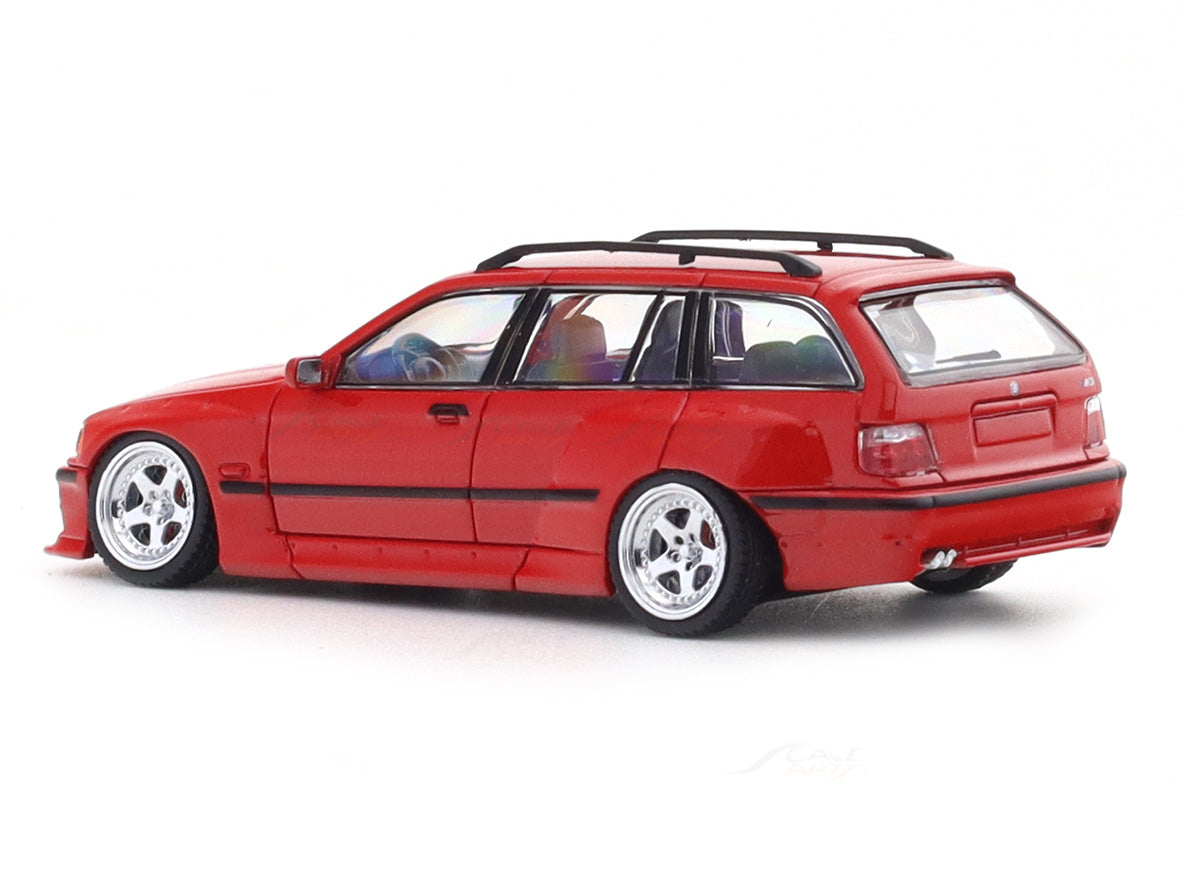 BMW M3 E36 red 1:64 Mortal diecast scale model miniature car collectible