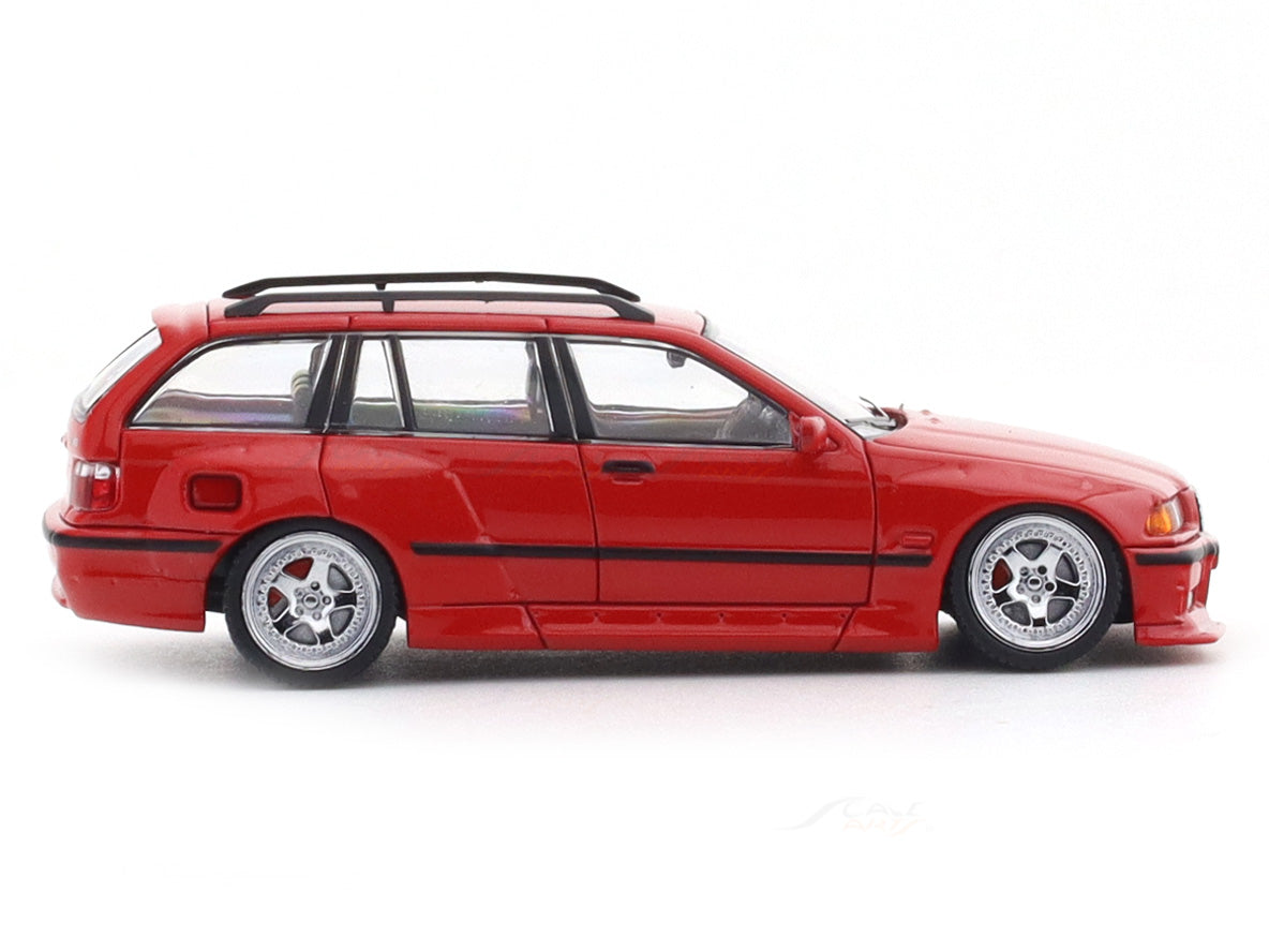 BMW M3 E36 red 1:64 Mortal diecast scale model miniature car collectible