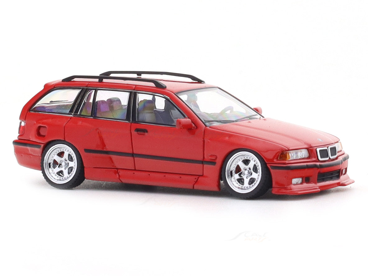 BMW M3 E36 red 1:64 Mortal diecast scale model miniature car collectible