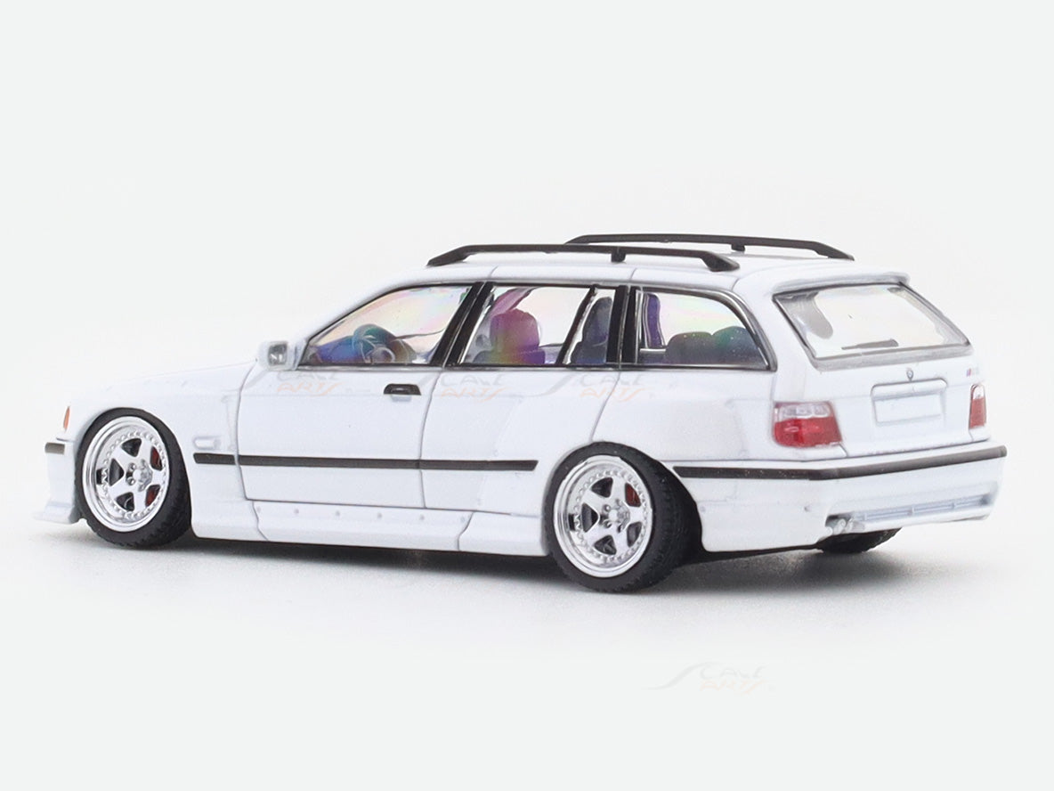 BMW M3 E36 white 1:64 Mortal diecast scale model miniature car collectible