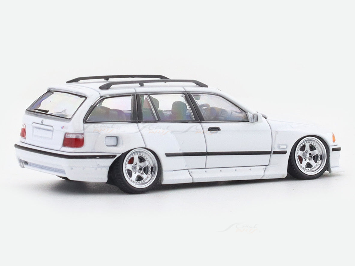 BMW M3 E36 white 1:64 Mortal diecast scale model miniature car collectible