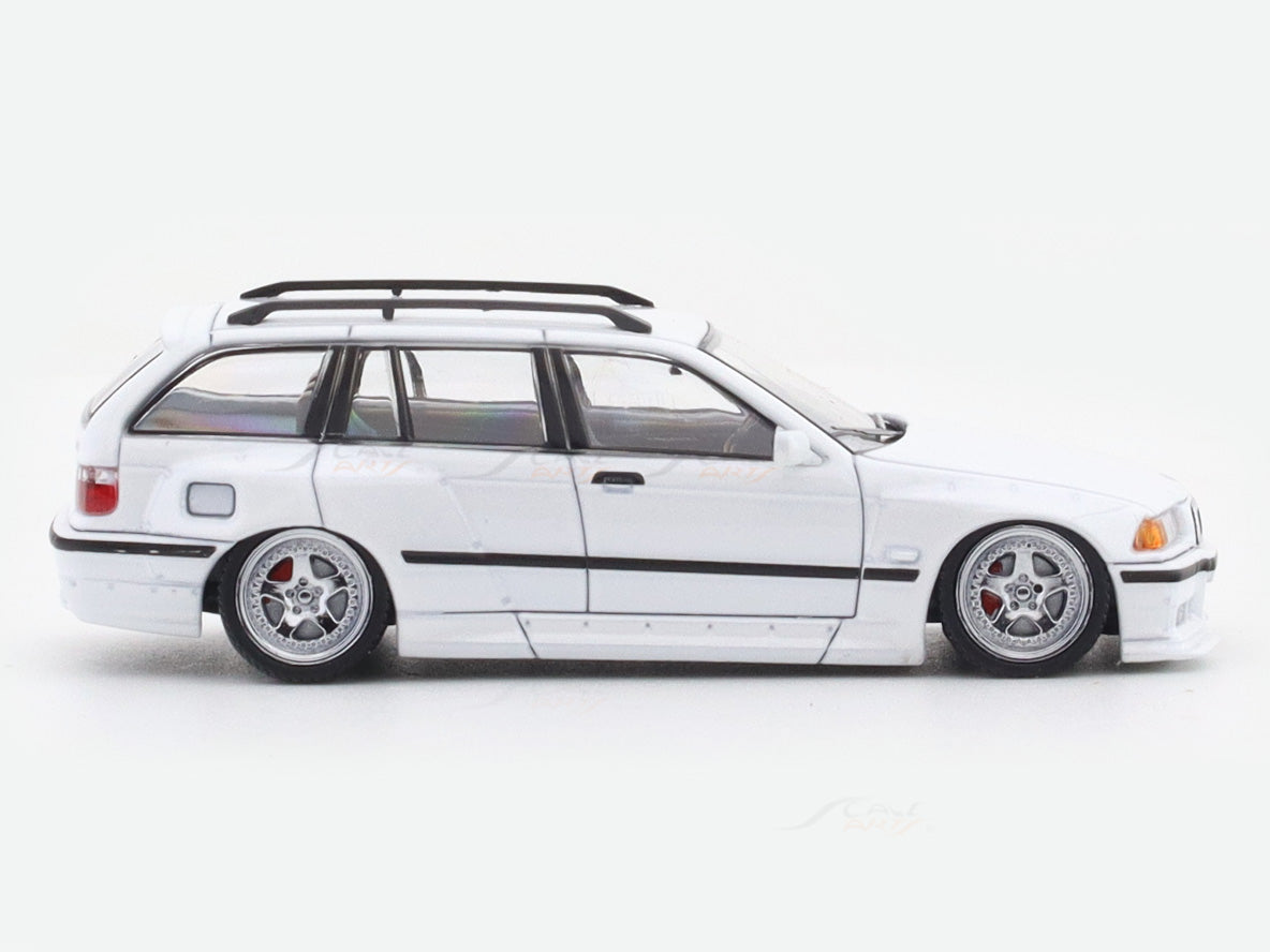 BMW M3 E36 white 1:64 Mortal diecast scale model miniature car collectible