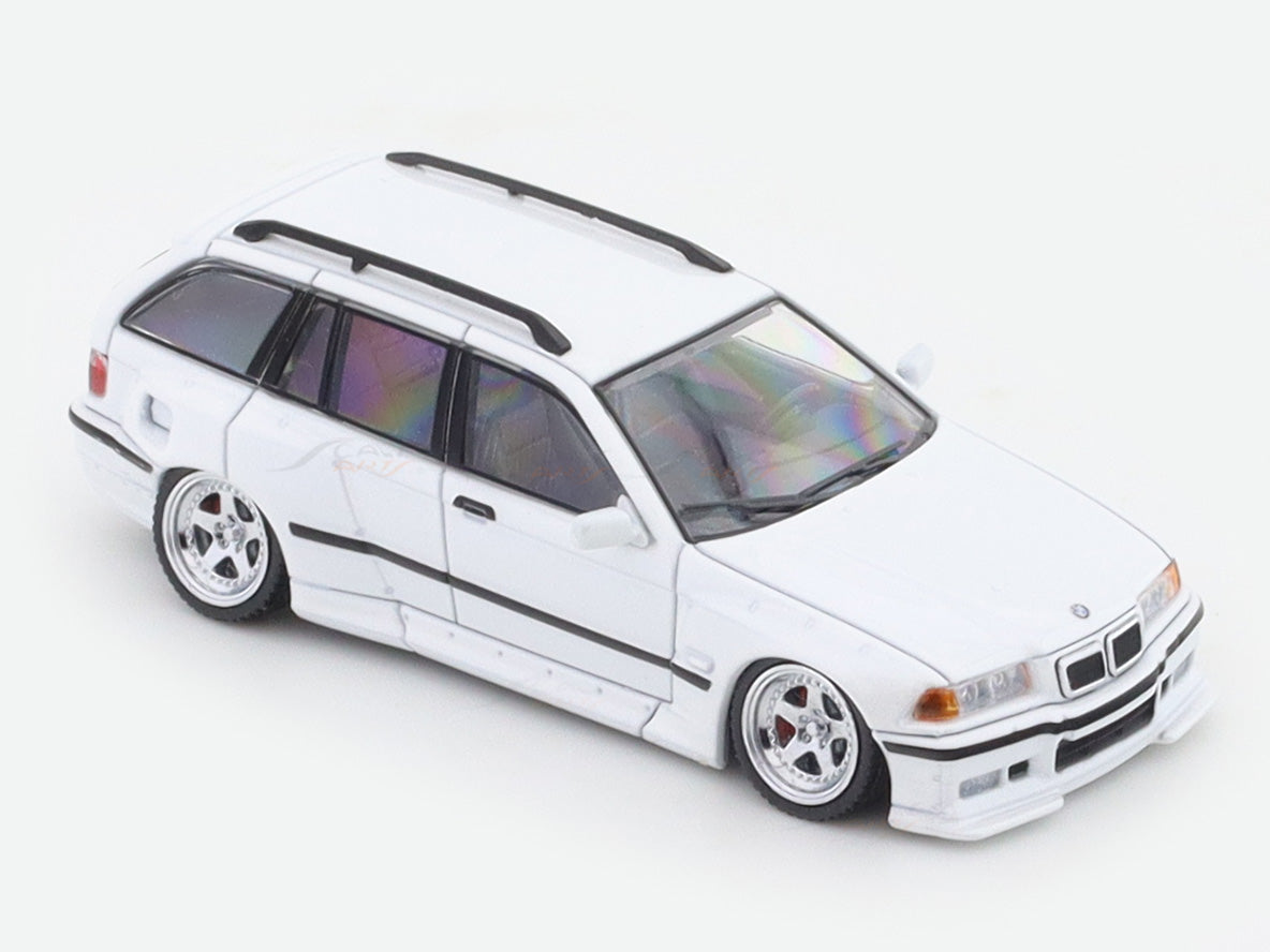 BMW M3 E36 white 1:64 Mortal diecast scale model miniature car collectible