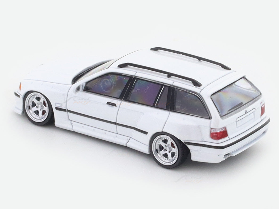 BMW M3 E36 white 1:64 Mortal diecast scale model miniature car collectible