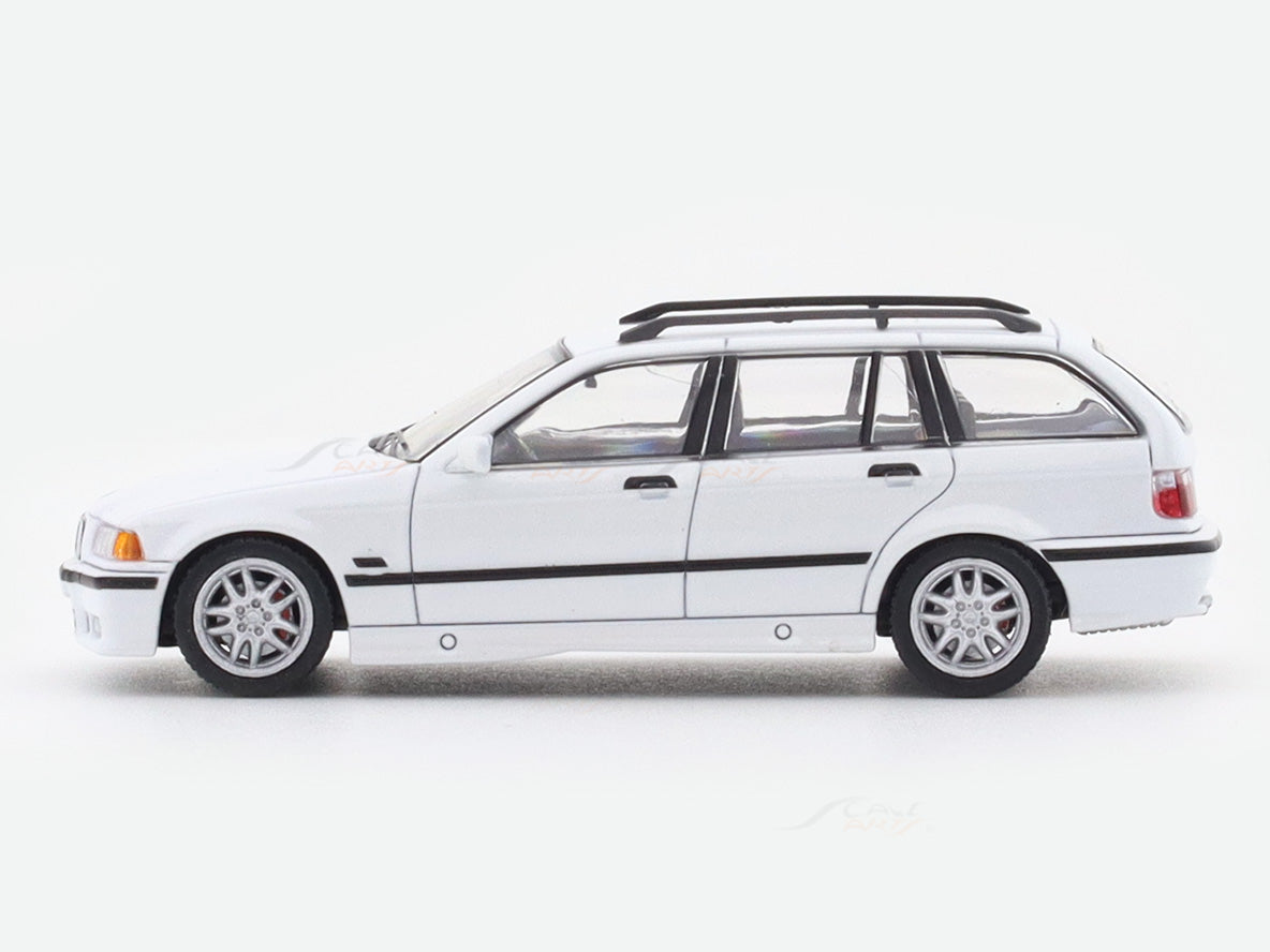 BMW M3 E36 Stock White 1:64 Mortal diecast scale model miniature car collectible