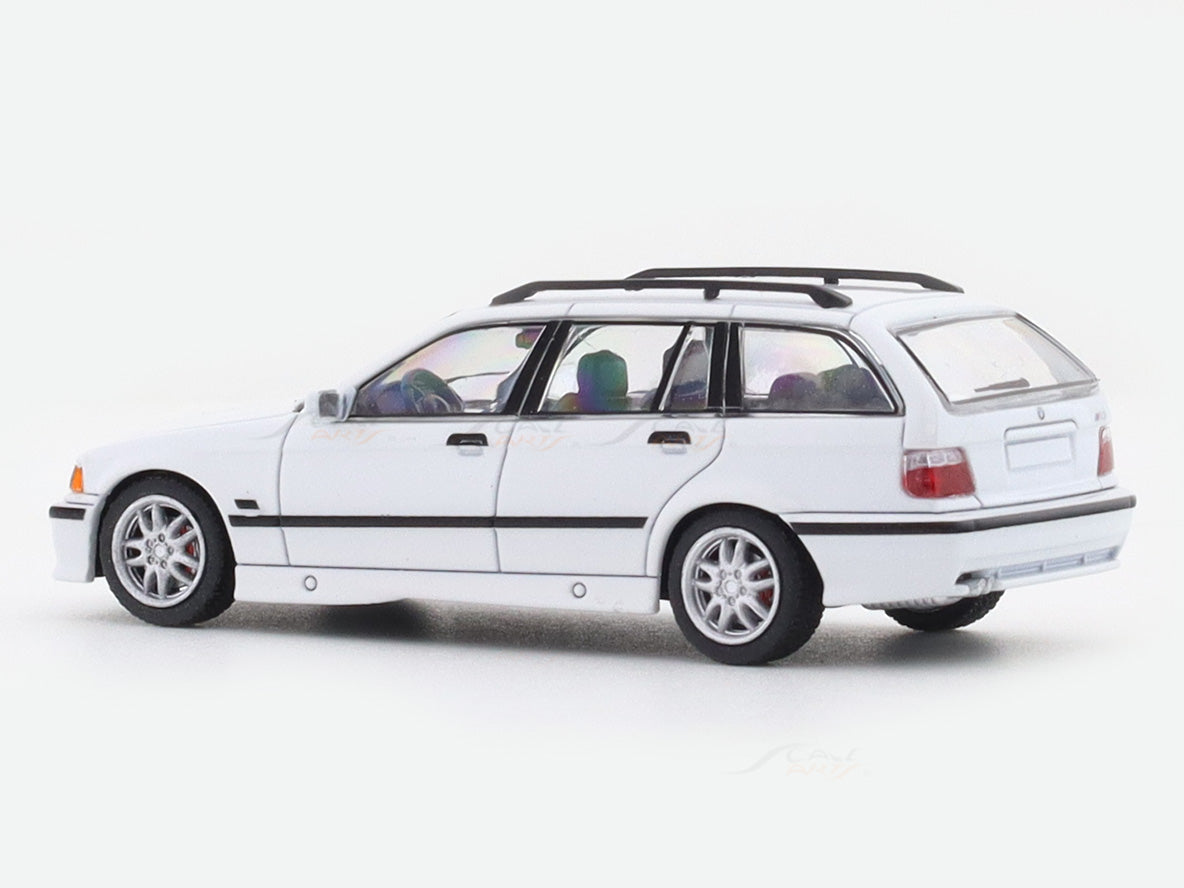 BMW M3 E36 Stock White 1:64 Mortal diecast scale model miniature car collectible
