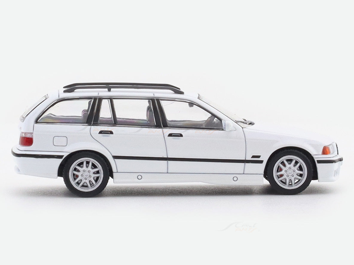 BMW M3 E36 Stock White 1:64 Mortal diecast scale model miniature car collectible