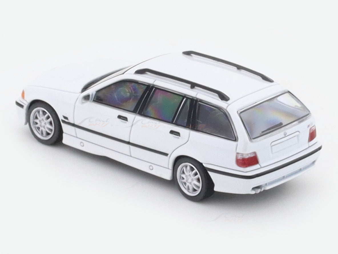 BMW M3 E36 Stock White 1:64 Mortal diecast scale model miniature car collectible