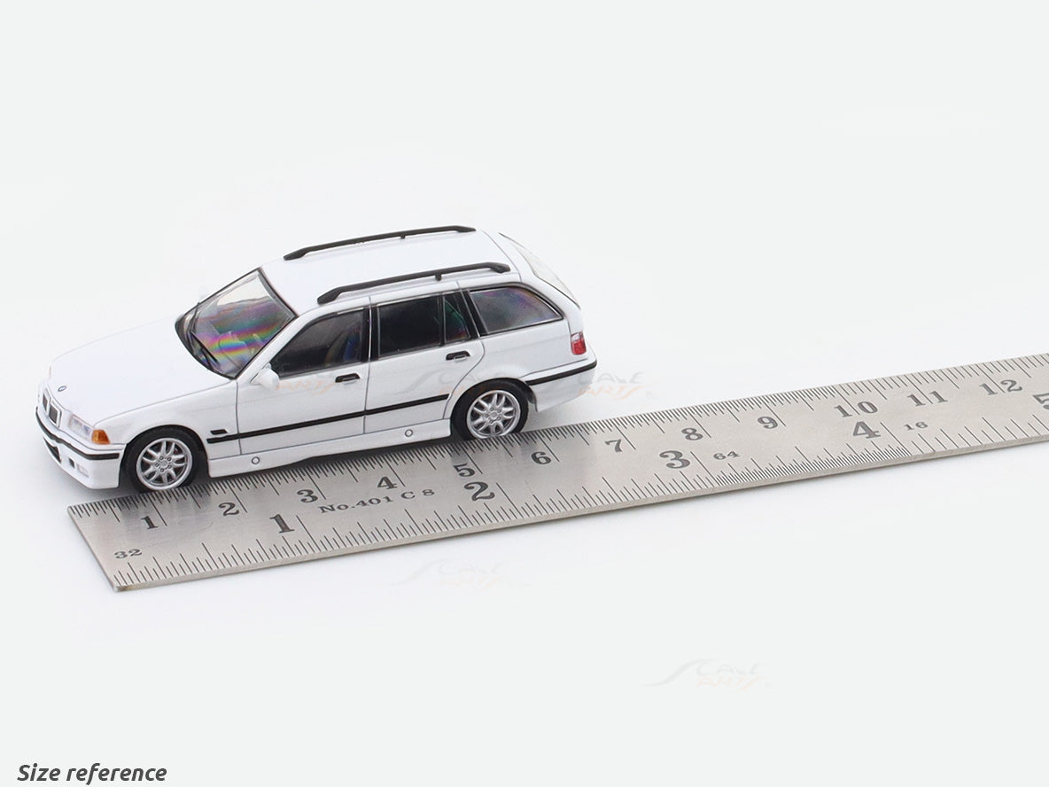 BMW M3 E36 Stock White 1:64 Mortal diecast scale model miniature car collectible