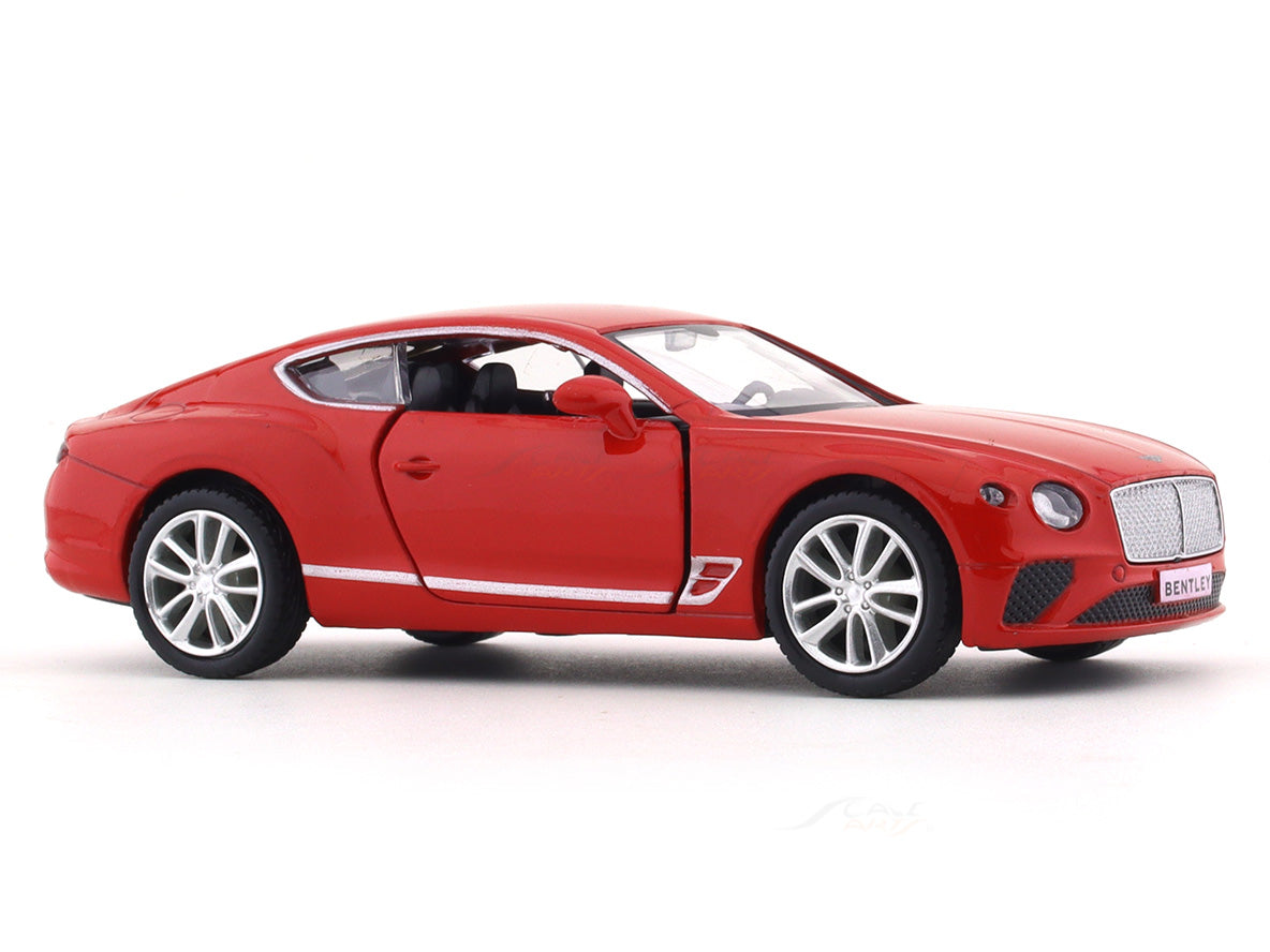 Bentley Continental GT V8 red 1:32 RMZ City pull back car scale model