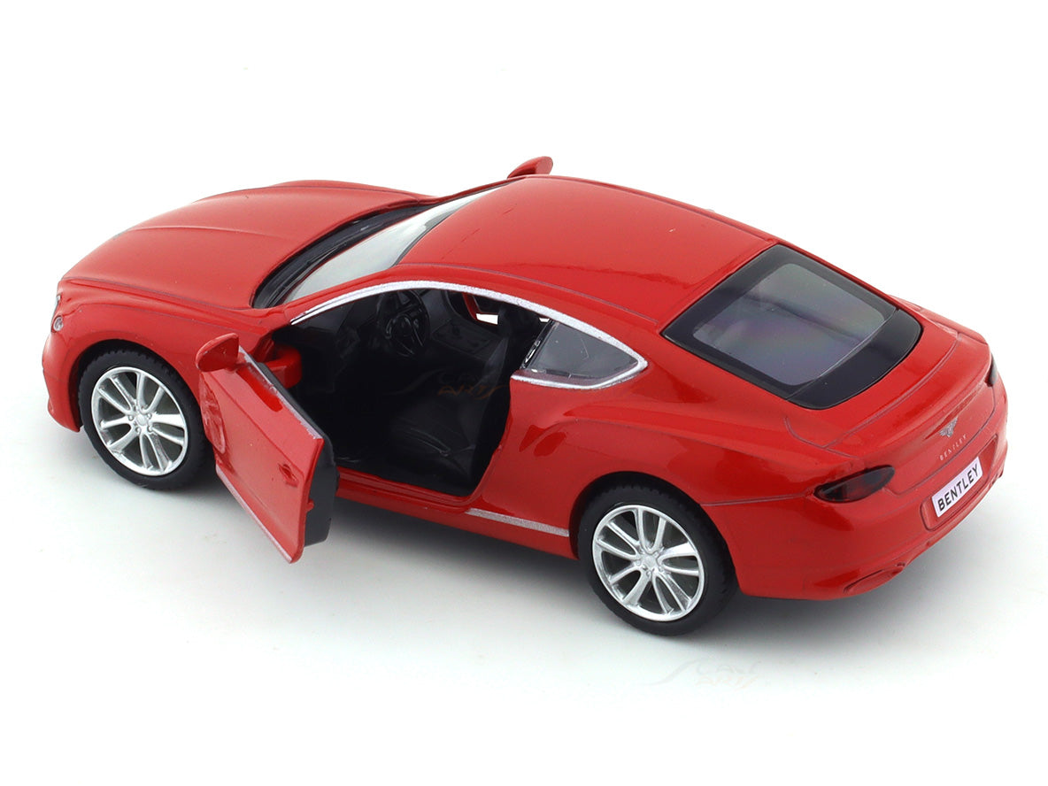 Bentley Continental GT V8 red 1:32 RMZ City pull back car scale model