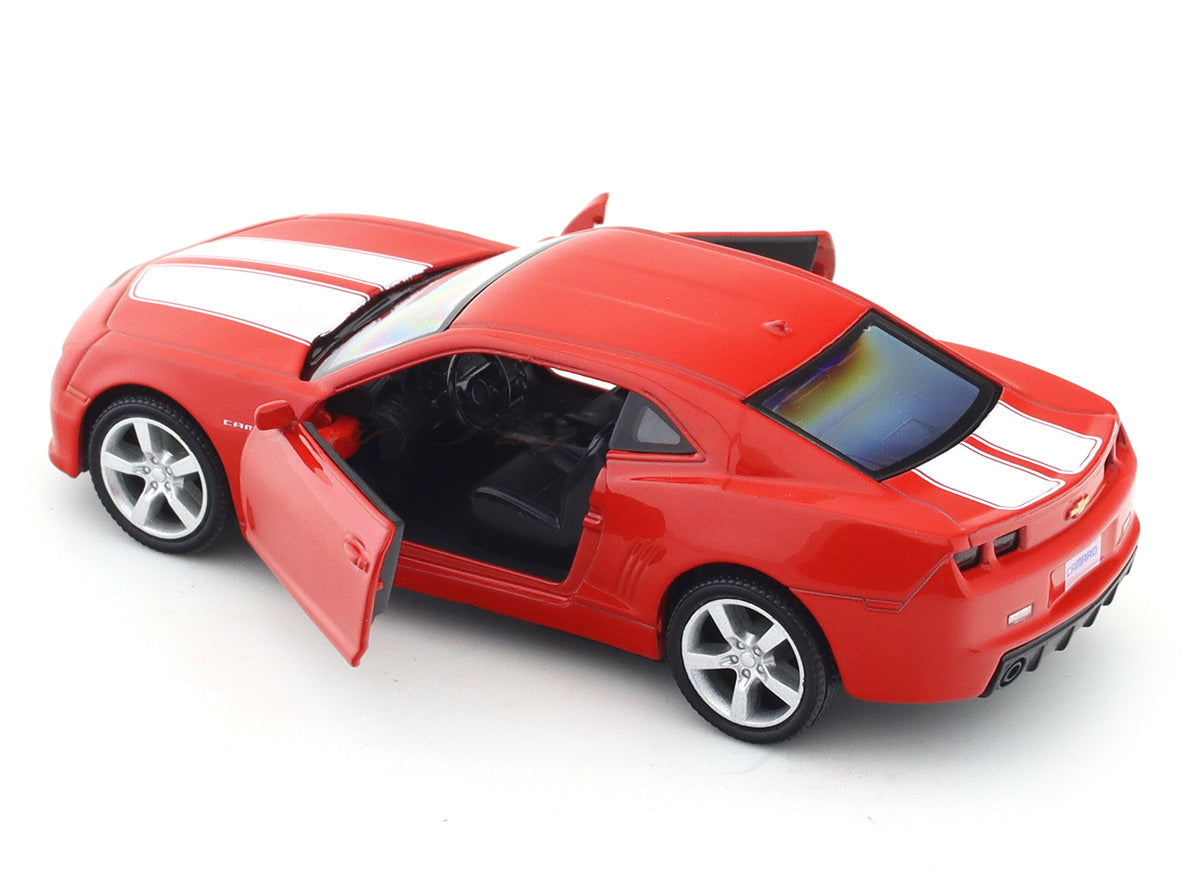 Chevrolet Camaro red 1:32 RMZ City licensed pull back car scale model
