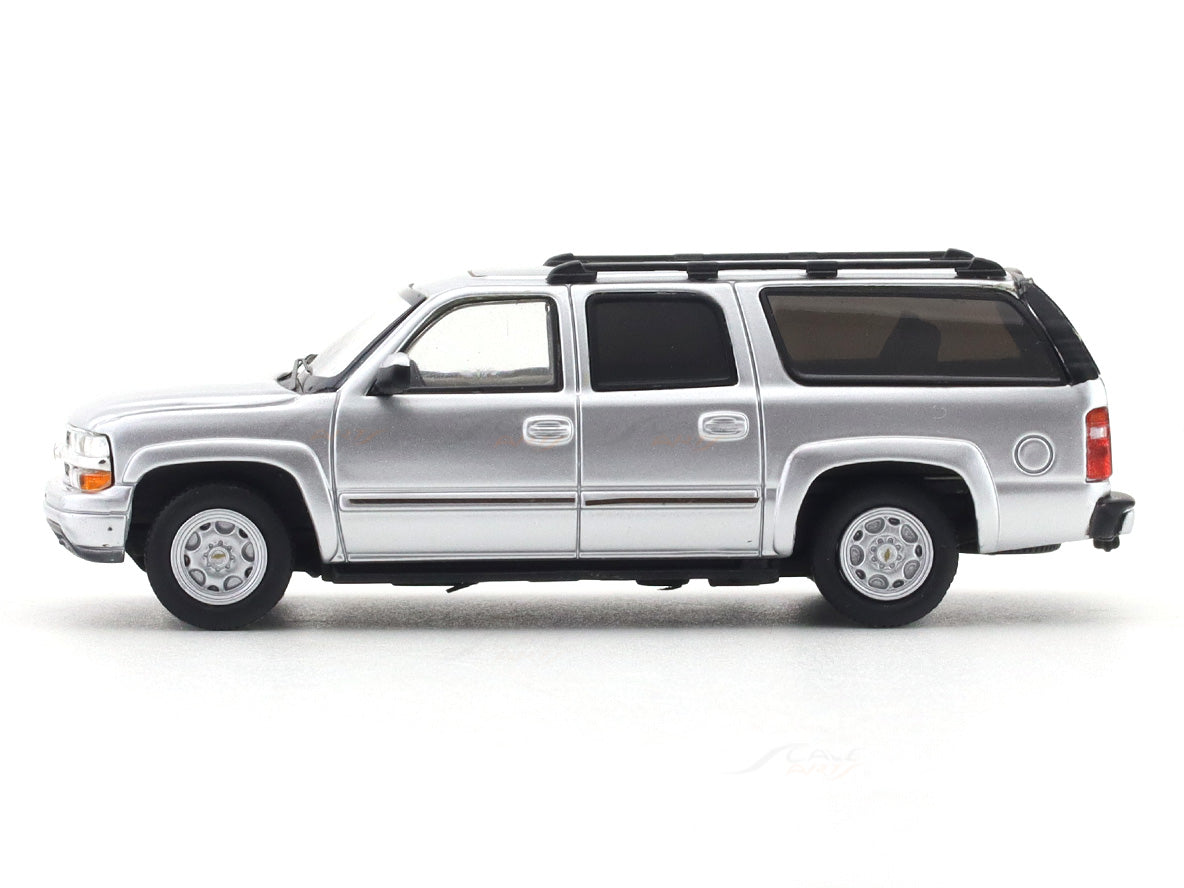 Chevrolet Suburban silver 1:64 MK Miniatures diecast scale model car collectible
